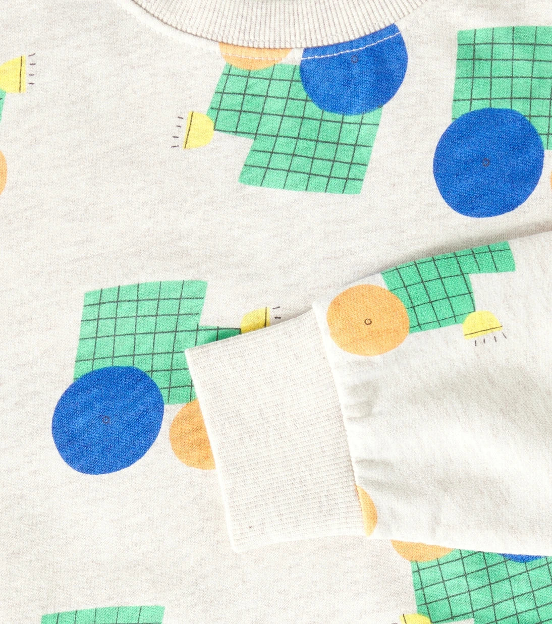 Jellymallow - Tractor cotton sweatshirt