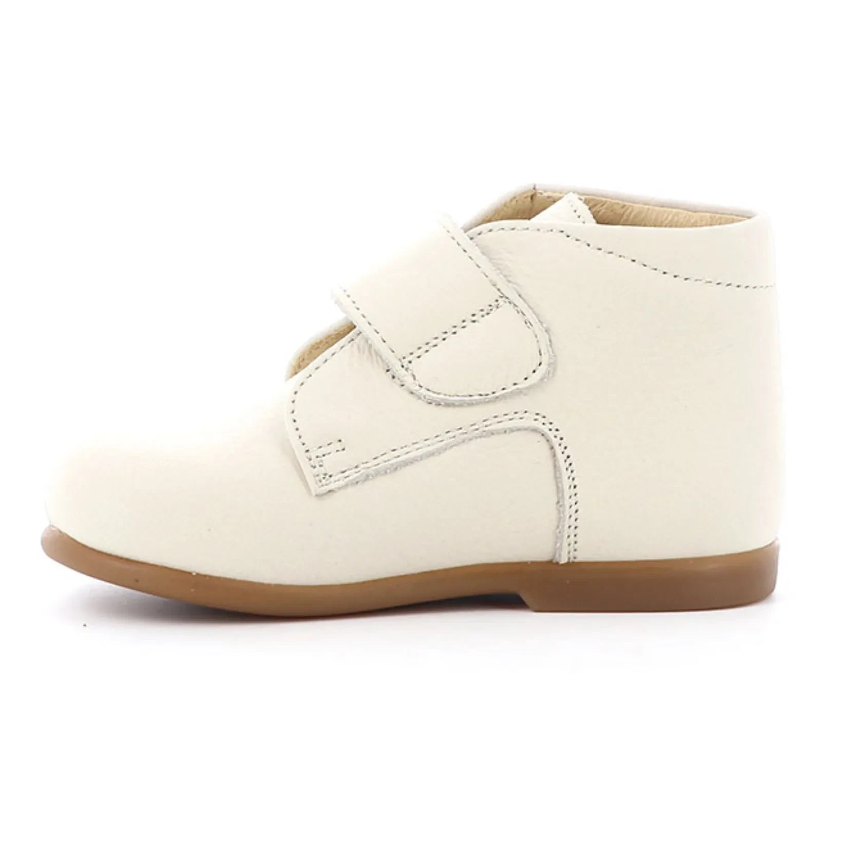 Poppée - Cadet Scratch Booties | White