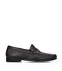 Brotini Croc Trim Leather Flex Loafers