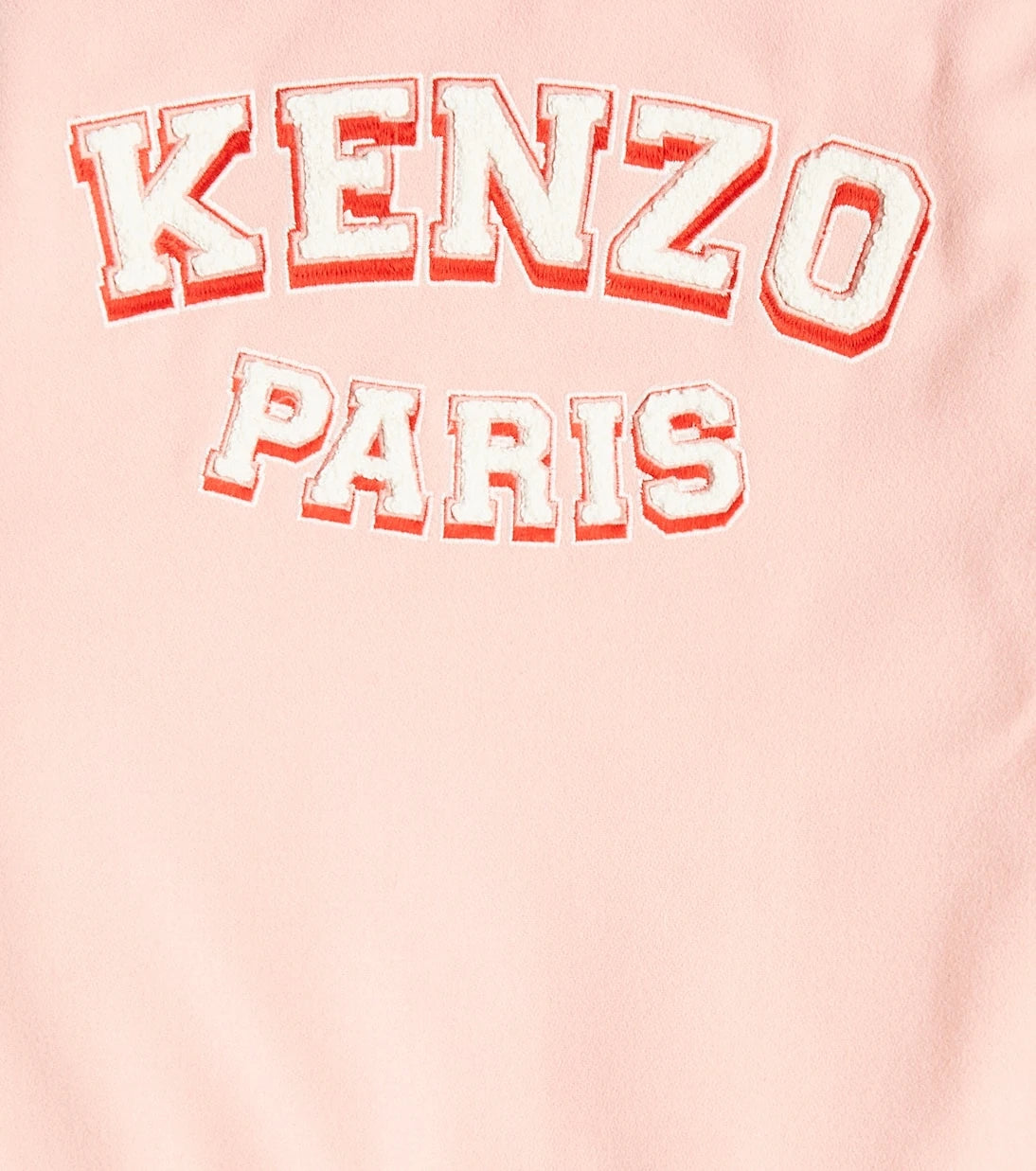 Kenzo Kids - Appliqué embroidered varsity jacket