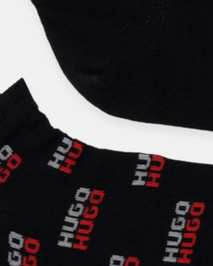 HUGO erkek çorap 3P AS LOGO AOP CC 3'lü