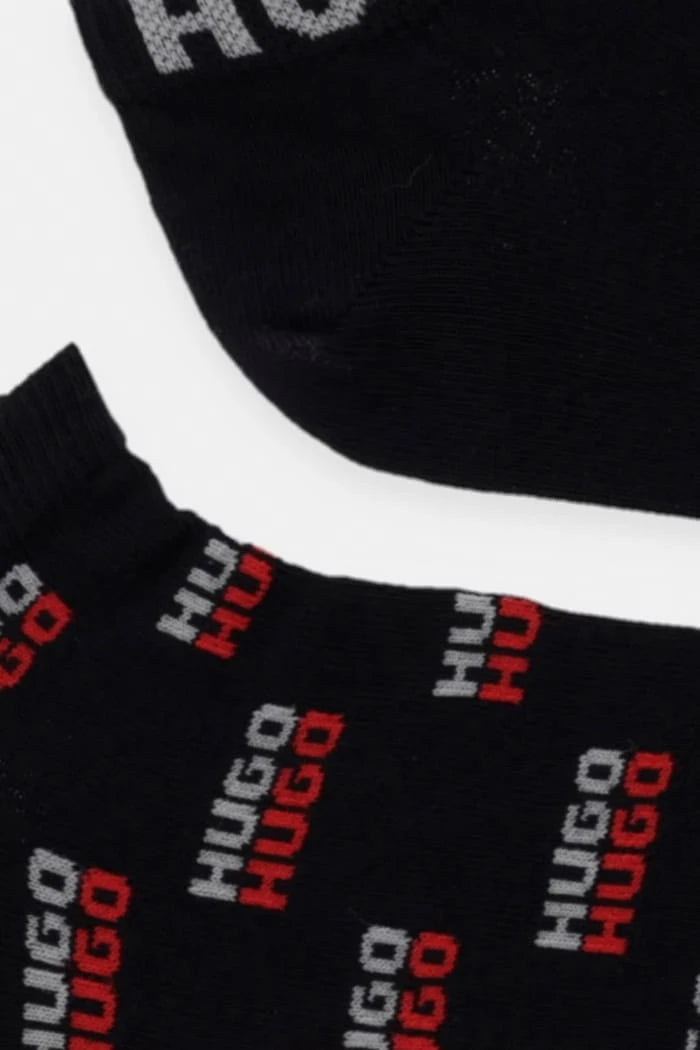 HUGO чорапи мъжки 3P AS LOGO AOP CC 3 броя