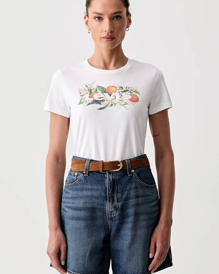 Levi's kadın pamuklu tişört THE PERFECT TEE