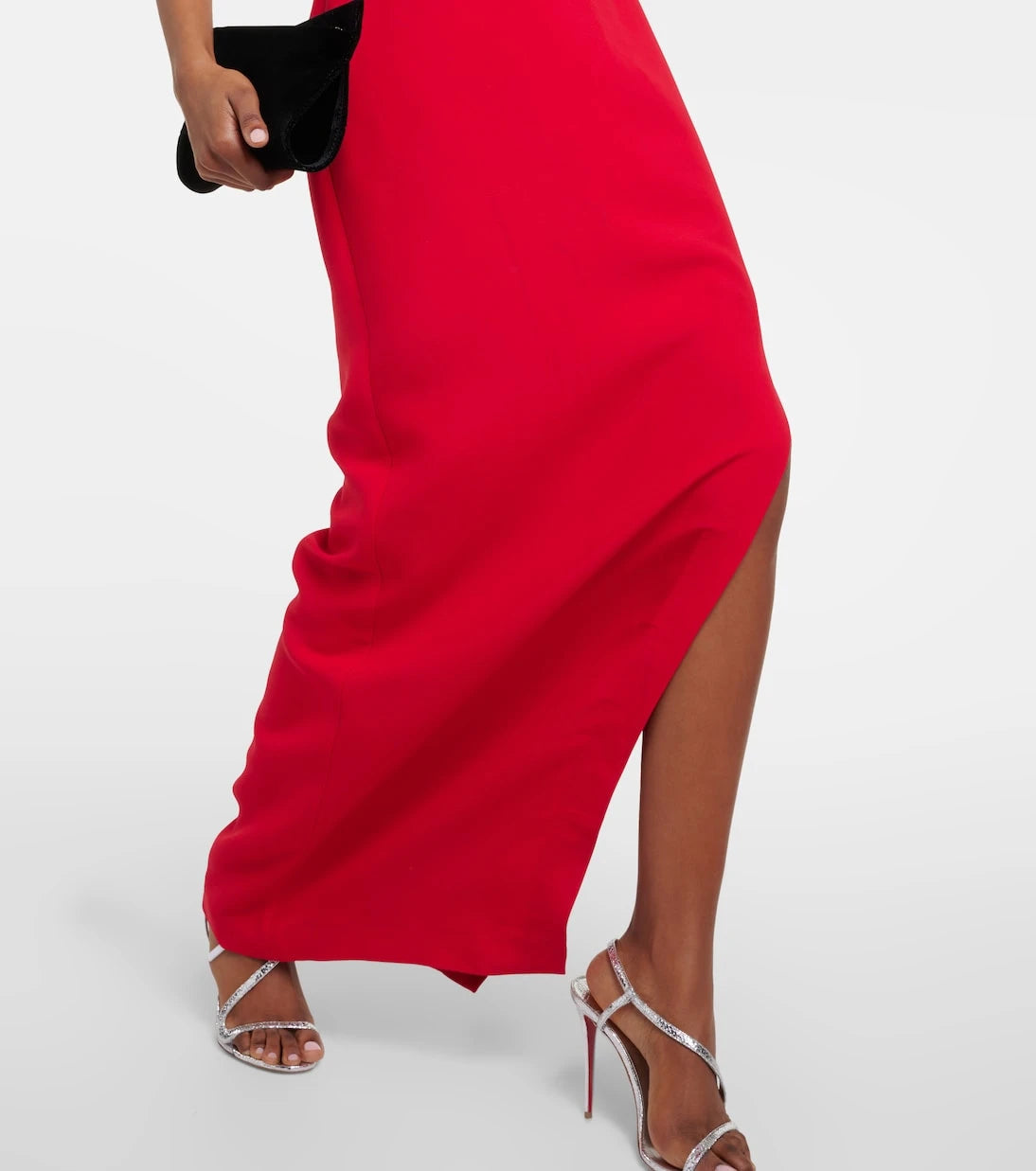 Roland Mouret - Asymmetric wool and silk gown