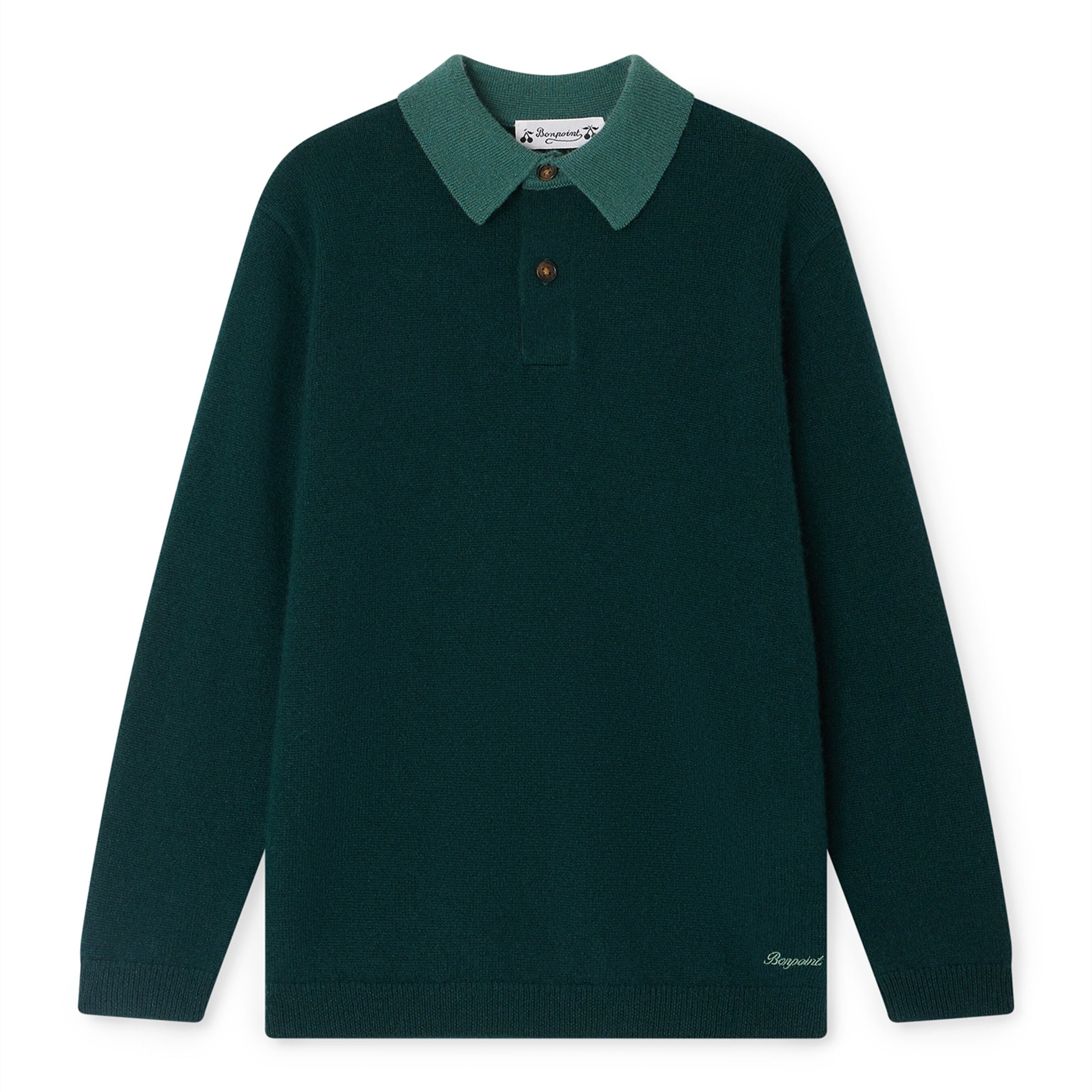 Cashmere Polo Sweater (4-8 Years)