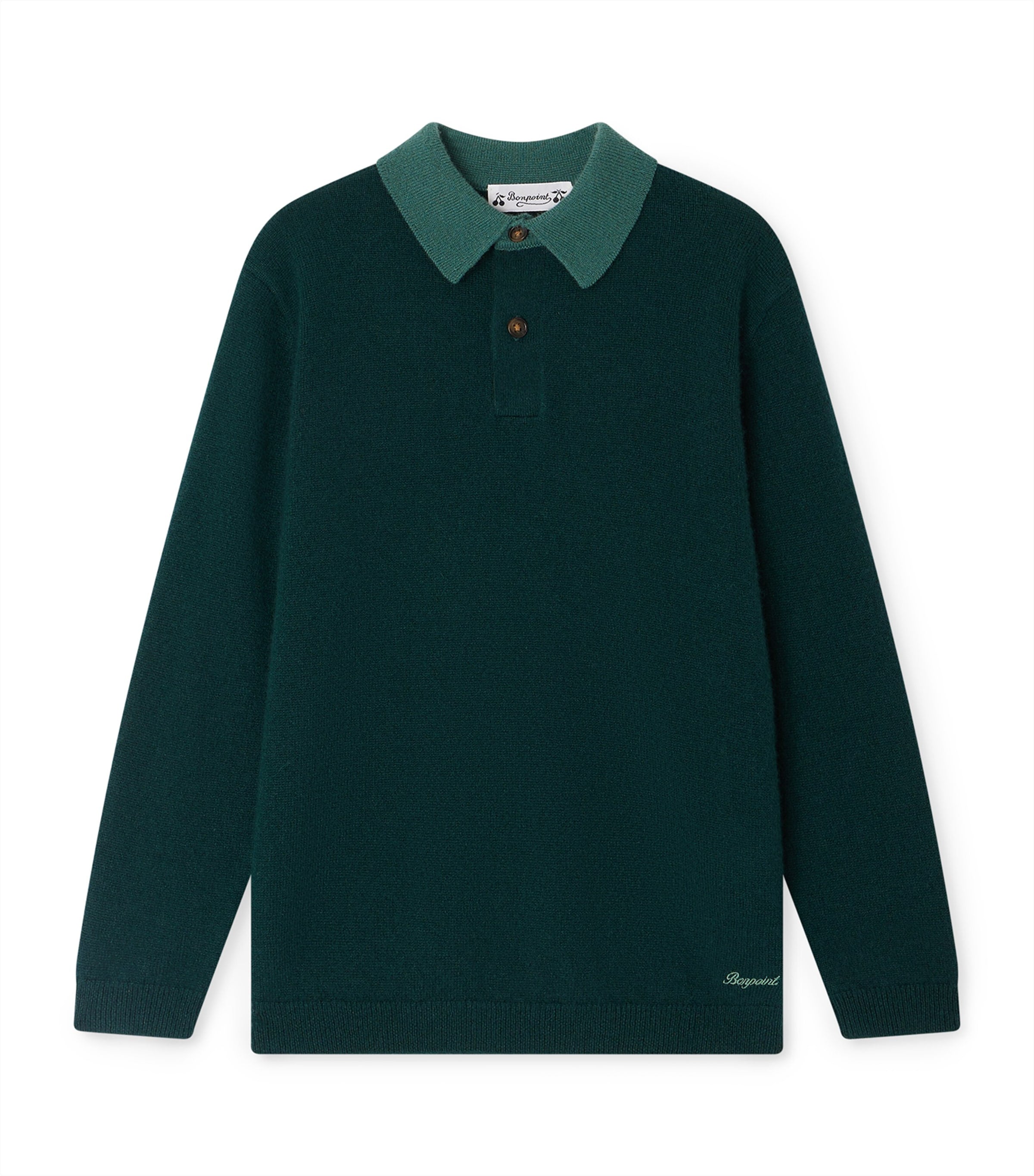 Cashmere Polo Sweater (4-8 Years)