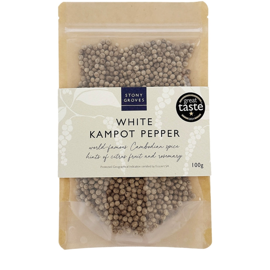 Stony Groves White Kampot Pepper (100g)