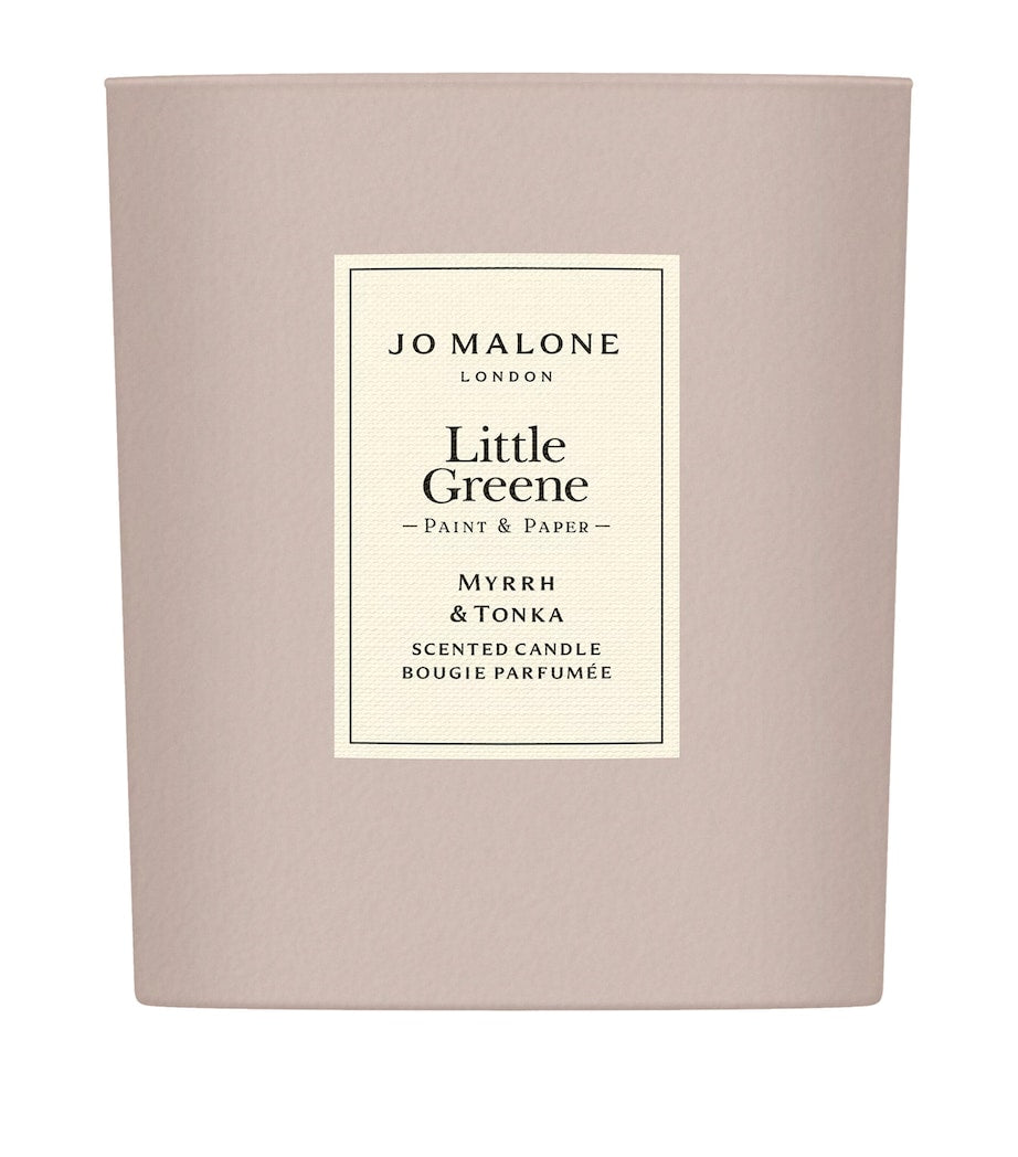 Jo Malone London x Little Greene Special Edition Myrrh & Tonka Scented Candle (200g)