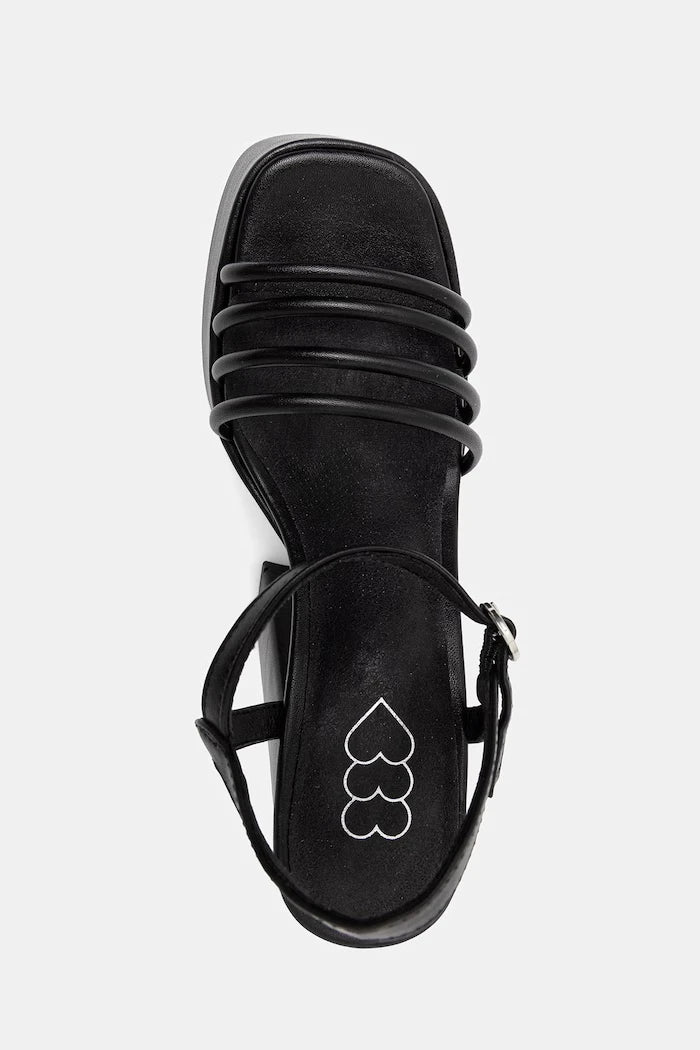 Koi Footwear платформalı kalın topuklu sandaletler Cosette Strappy Heels