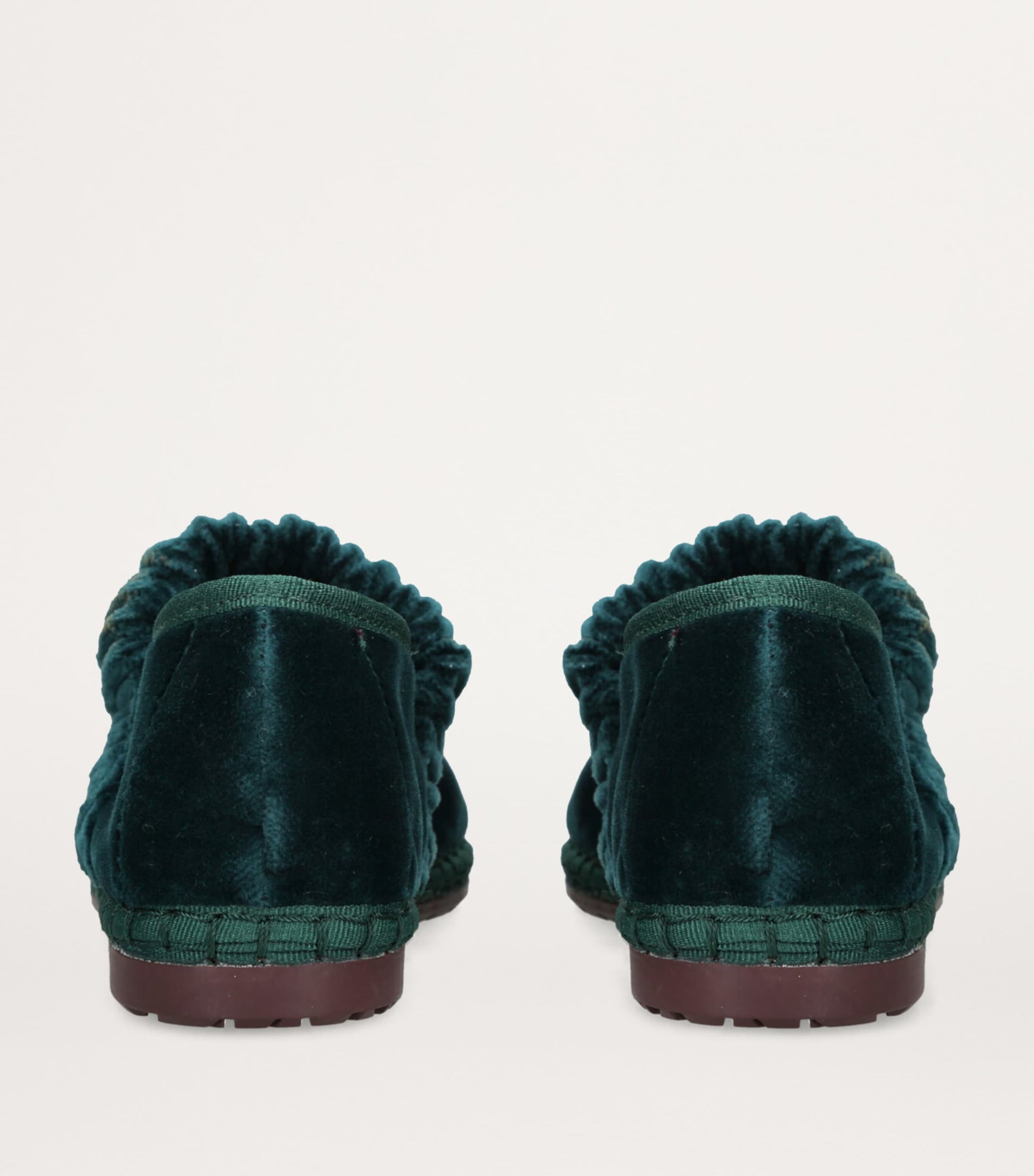 Velvet Mafalda Espadrilles DARK GREEN