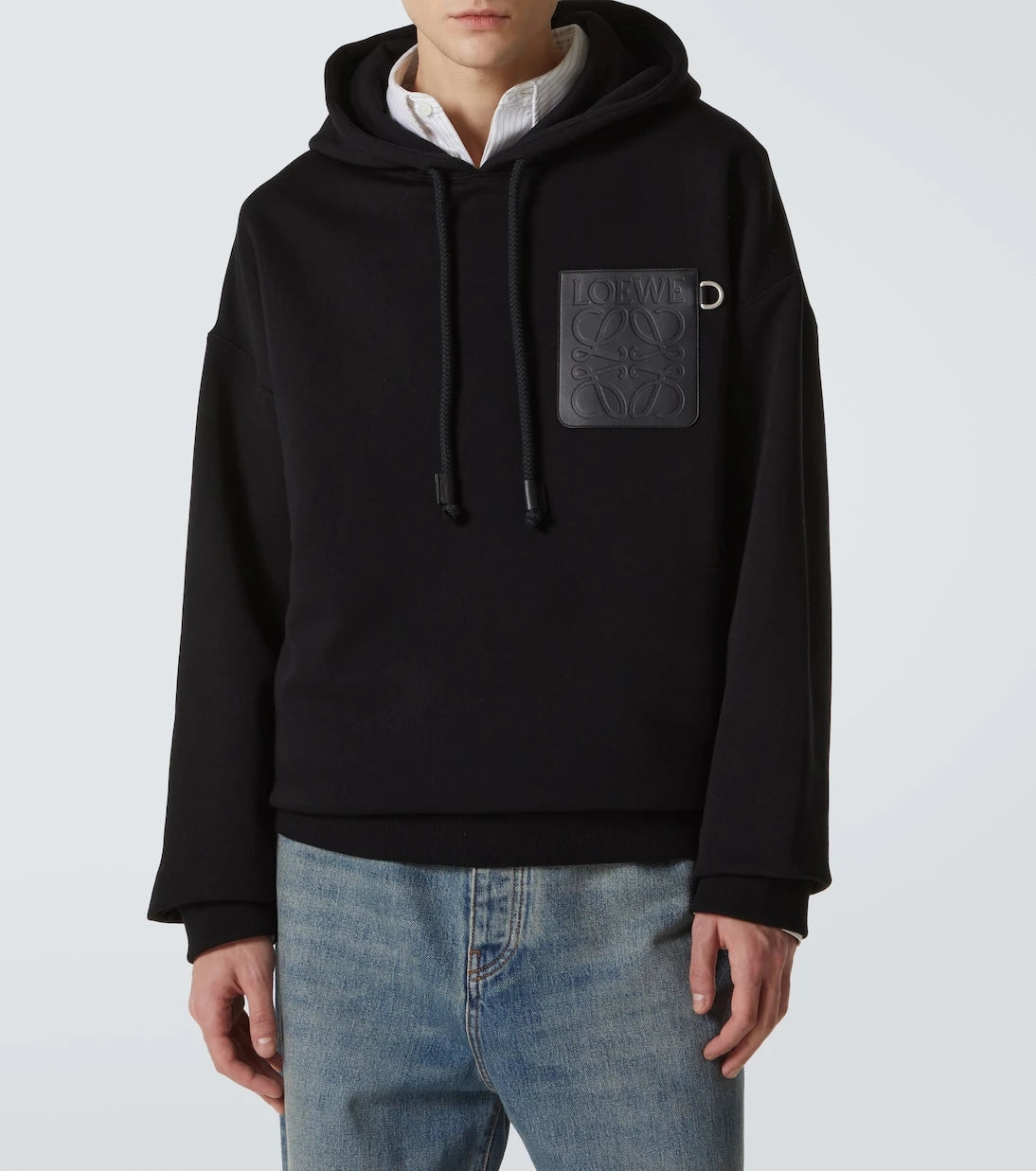 Loewe - Anagram cotton jersey hoodie
