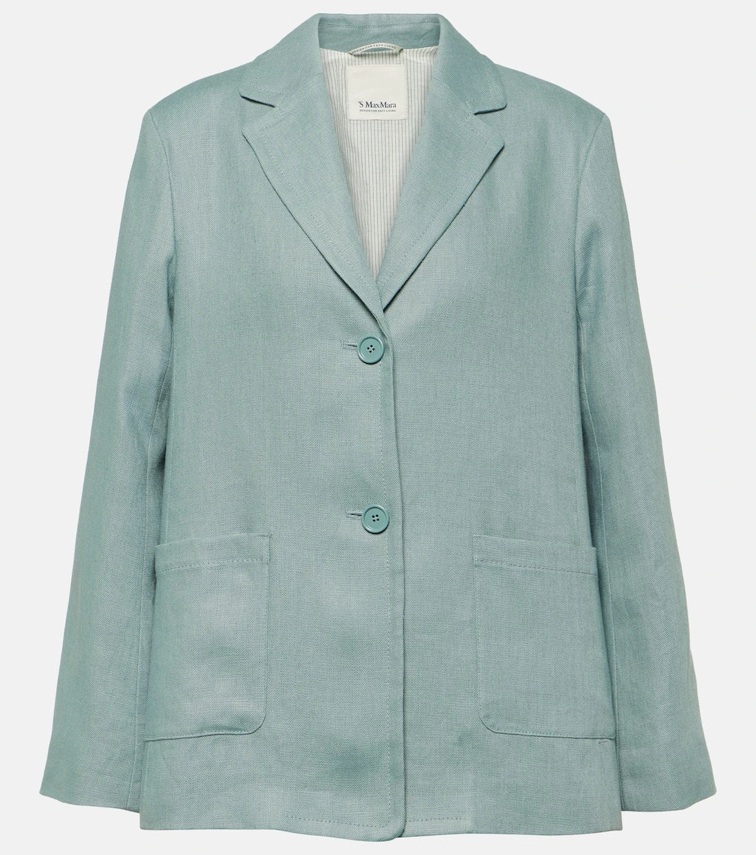 'S Max Mara - Socrates single-breasted linen blazer
