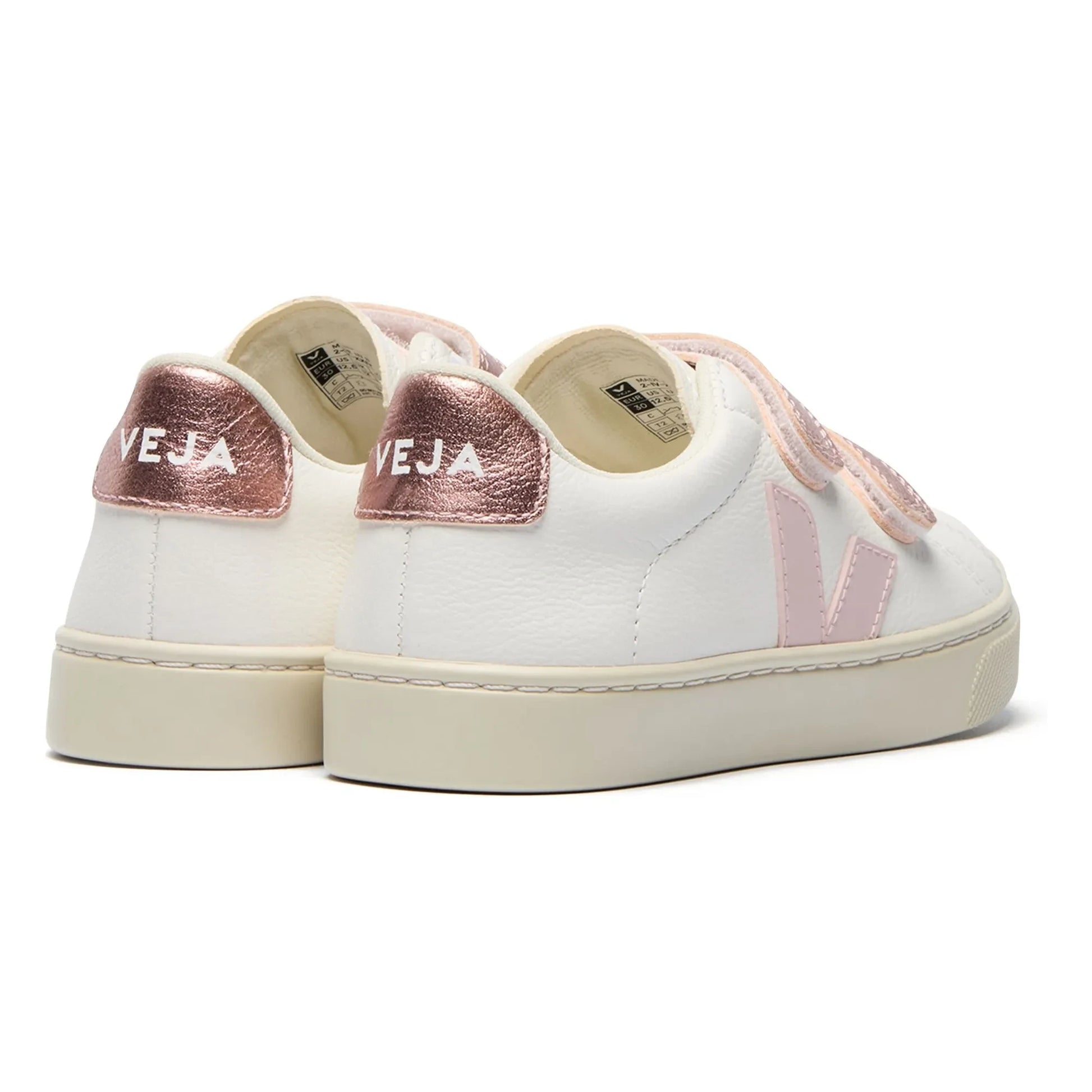 Veja - Esplar Leather Scratch Sneakers  | White