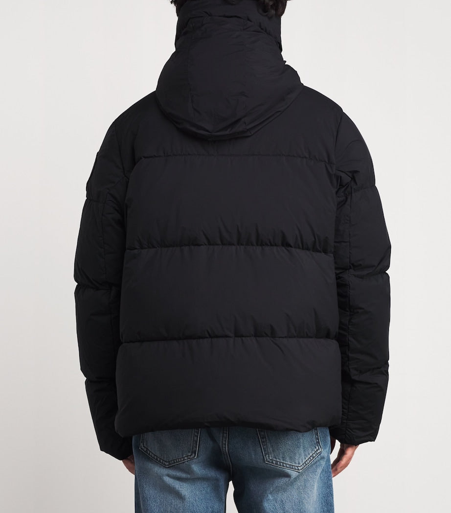 Black Down Packable EnduraLuxe Crofton Puffer Jacket