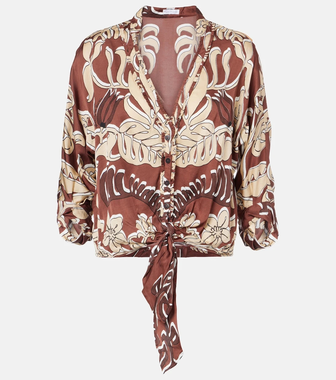Poupette St Barth - Azia printed top