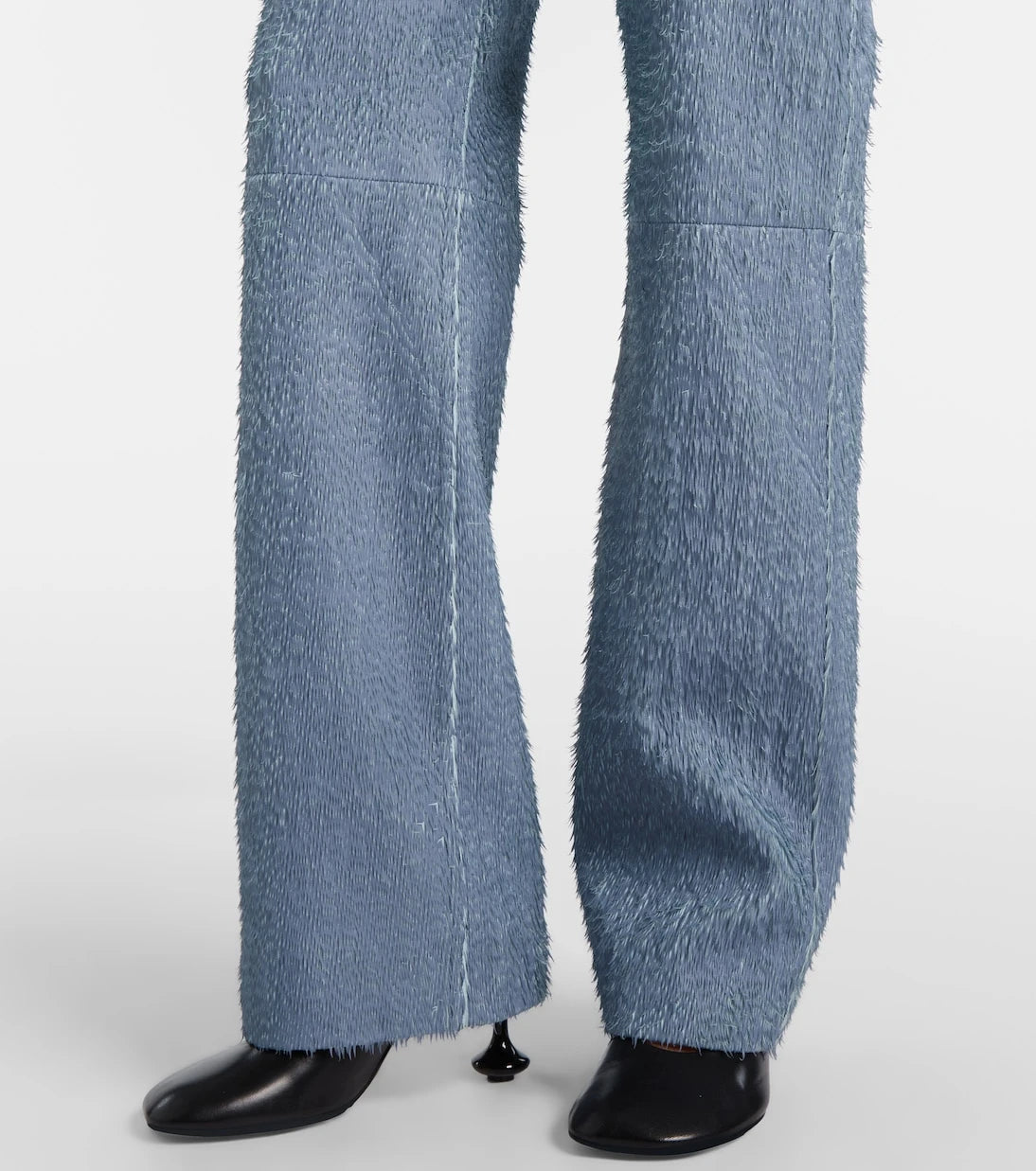 Loewe - Trompe l'œil leather straight pants