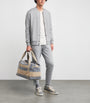 Eleventy Cotton-Blend Stripe Bomber Jacket