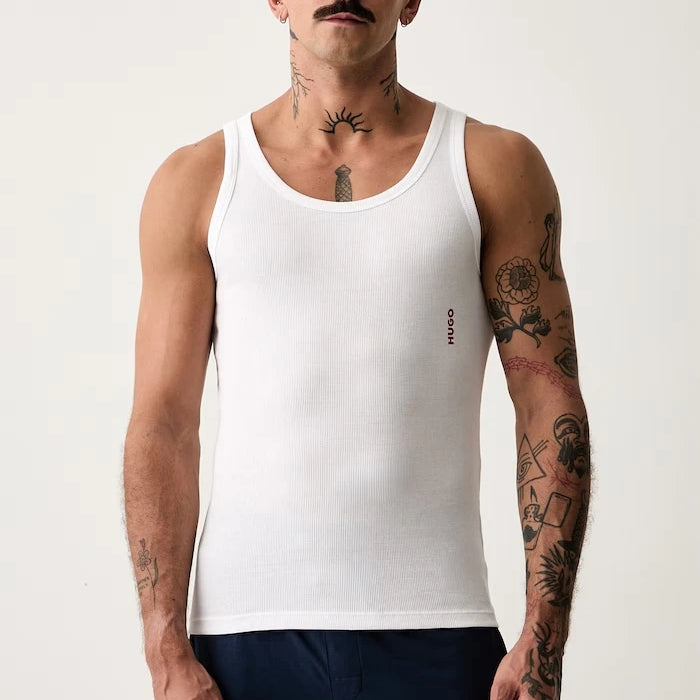 HUGO erkek pamuklu atlet TANK TOP TRIPL. PACK 3’lü