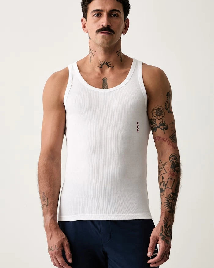 HUGO erkek pamuklu atlet TANK TOP TRIPL. PACK 3’lü