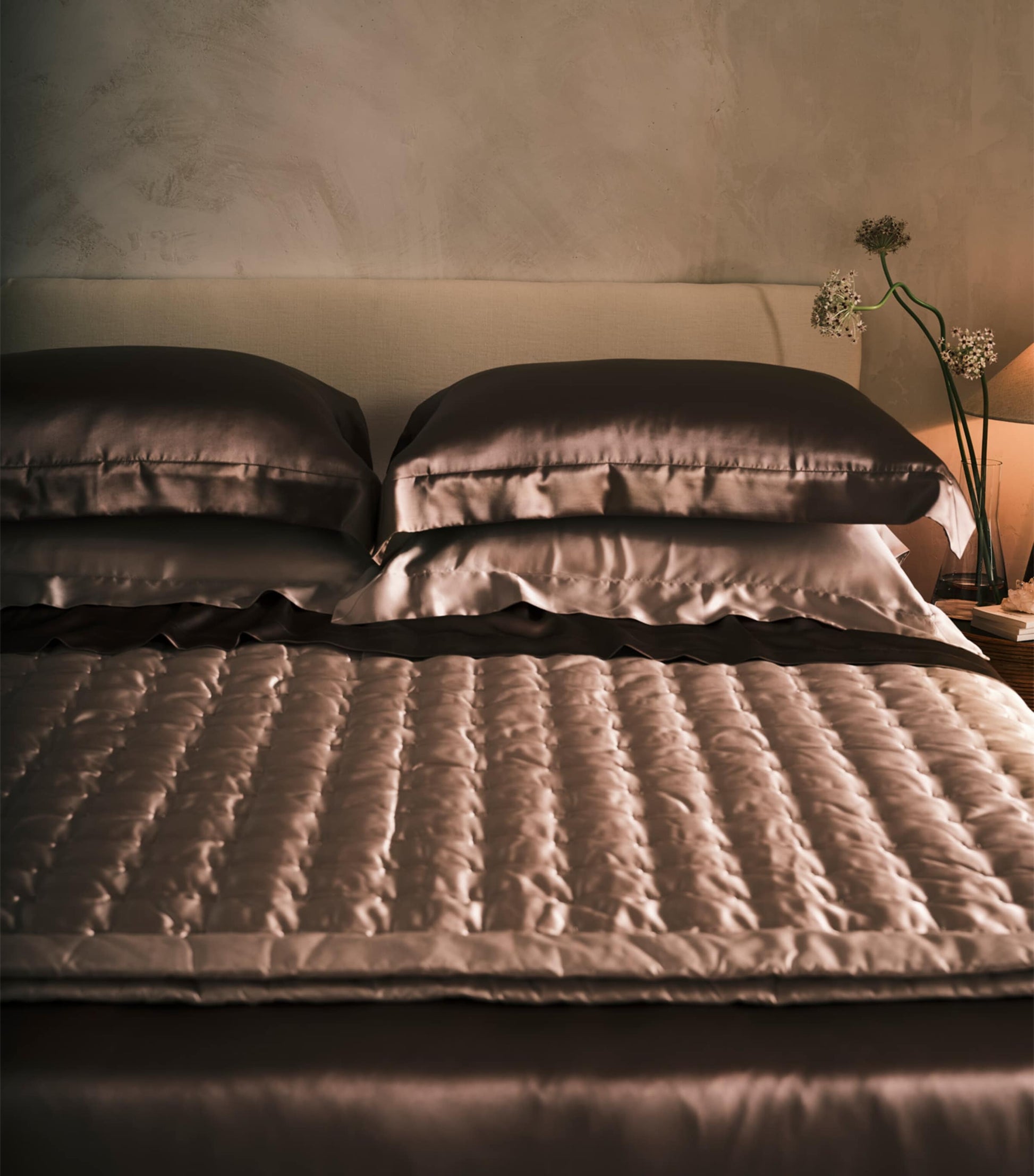 Silk Mocha King Duvet Cover (225cm x 220cm)