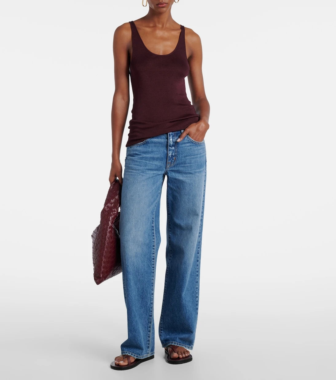 Slvrlake - Jazmine mid-rise wide-leg jeans