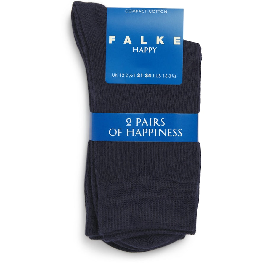 Cotton-Blend Happy Socks (Pack of 2)