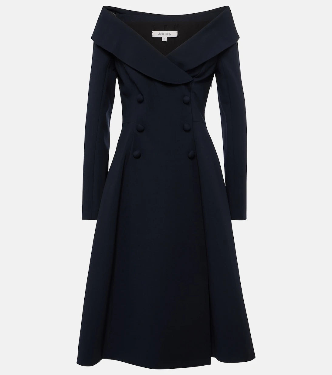 Dorothee Schumacher - Off-shoulder midi dress