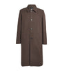 DRIES VAN NOTEN Brown Water-Repellent Car Coat