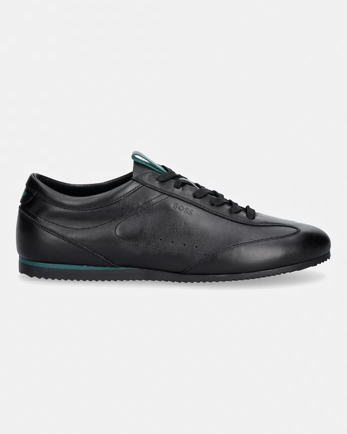 BOSS x Aston Martin Lineor Erkek Deri Sneaker