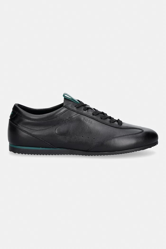 BOSS x Aston Martin Lineor Erkek Deri Sneaker