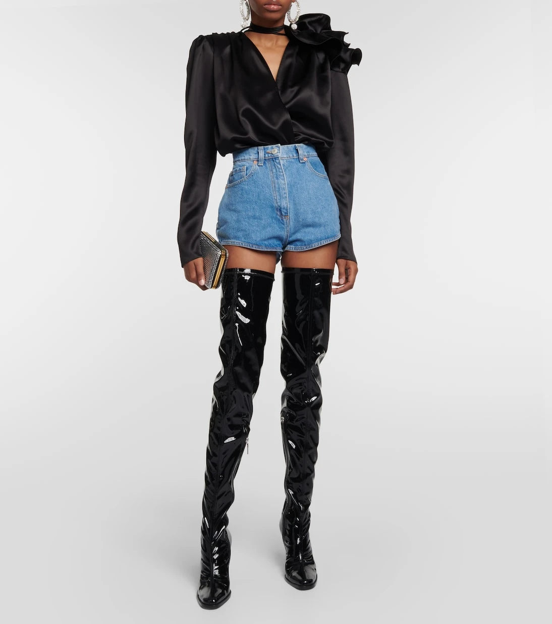 Magda Butrym - Latex over-the-knee boots