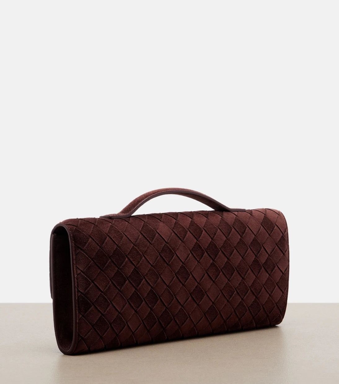 Bottega Veneta - Andiamo suede clutch