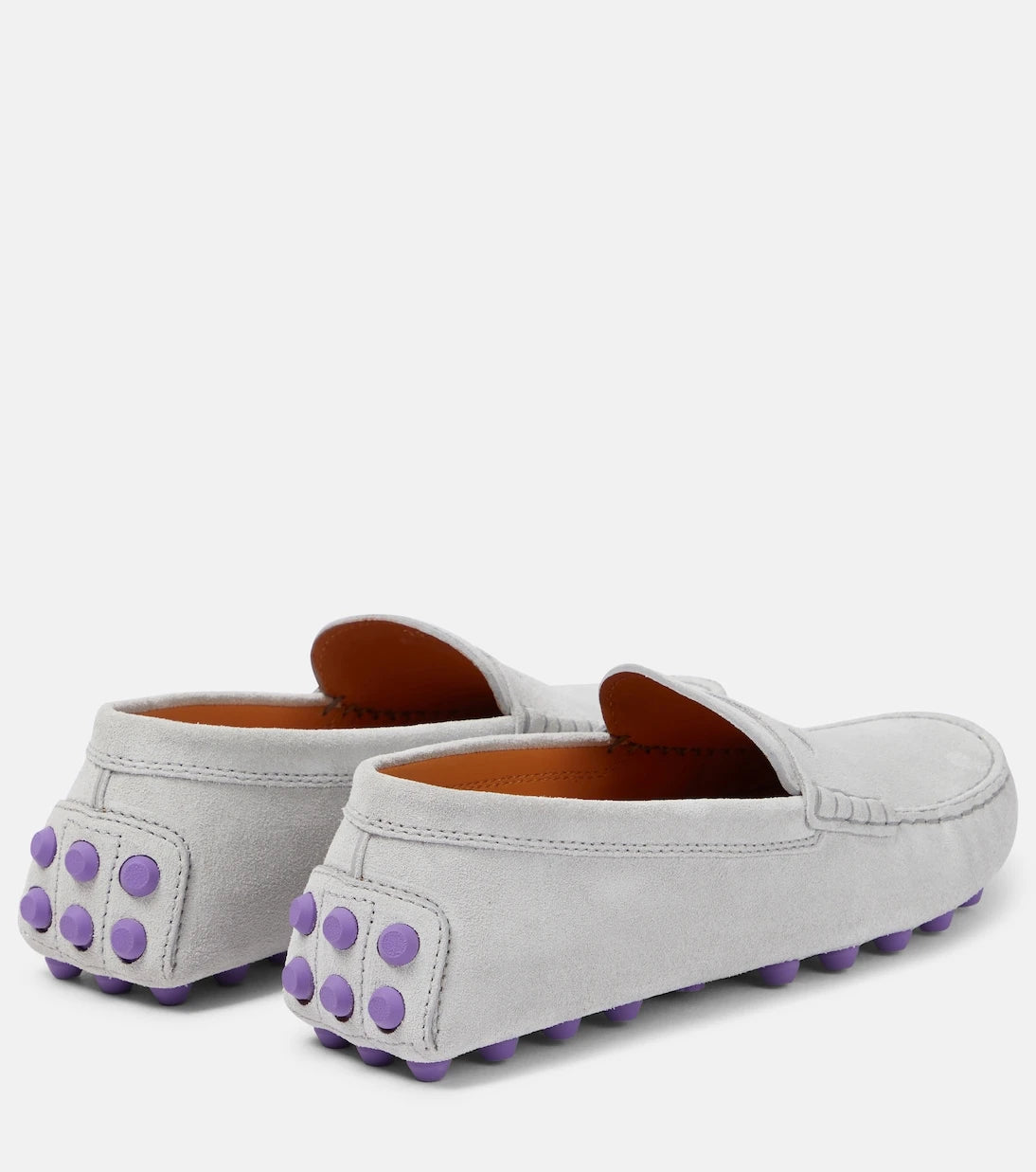 Tod's - Gommino Bubble suede moccasins