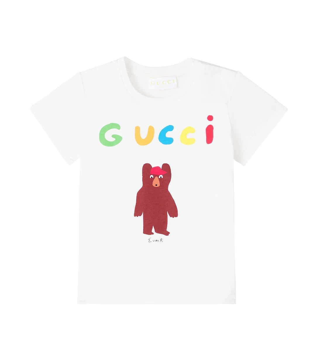 Gucci Kids - Logo printed cotton jersey T-shirt