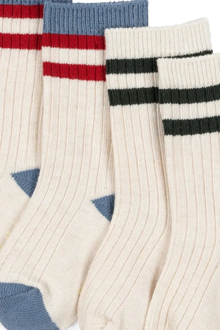 Konges Sløjd чорапи за деца 2 PACK RIB SOCKS 2 броя