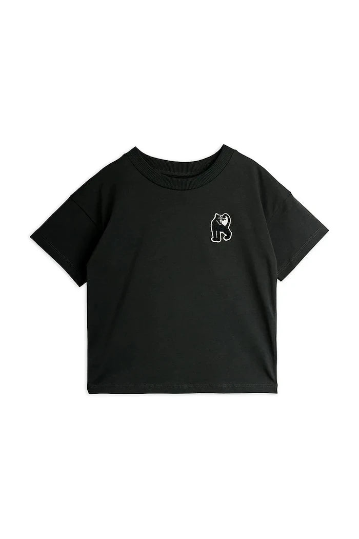 Детска памучна тениска Mini Rodini Panther