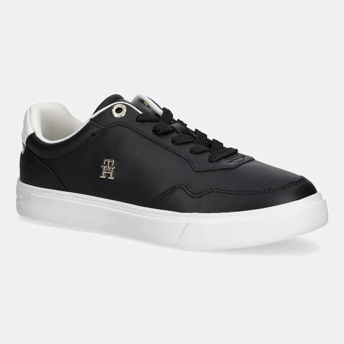 Кожени маратонки Tommy Hilfiger ESSENTIAL ELEVATED COURT SNEAKER