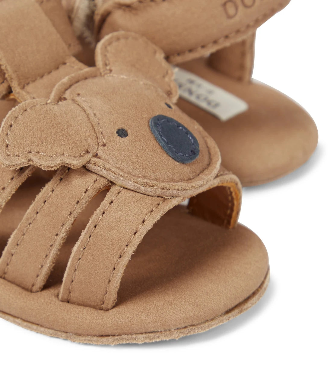 Donsje - Baby Diedan Koala leather sandals
