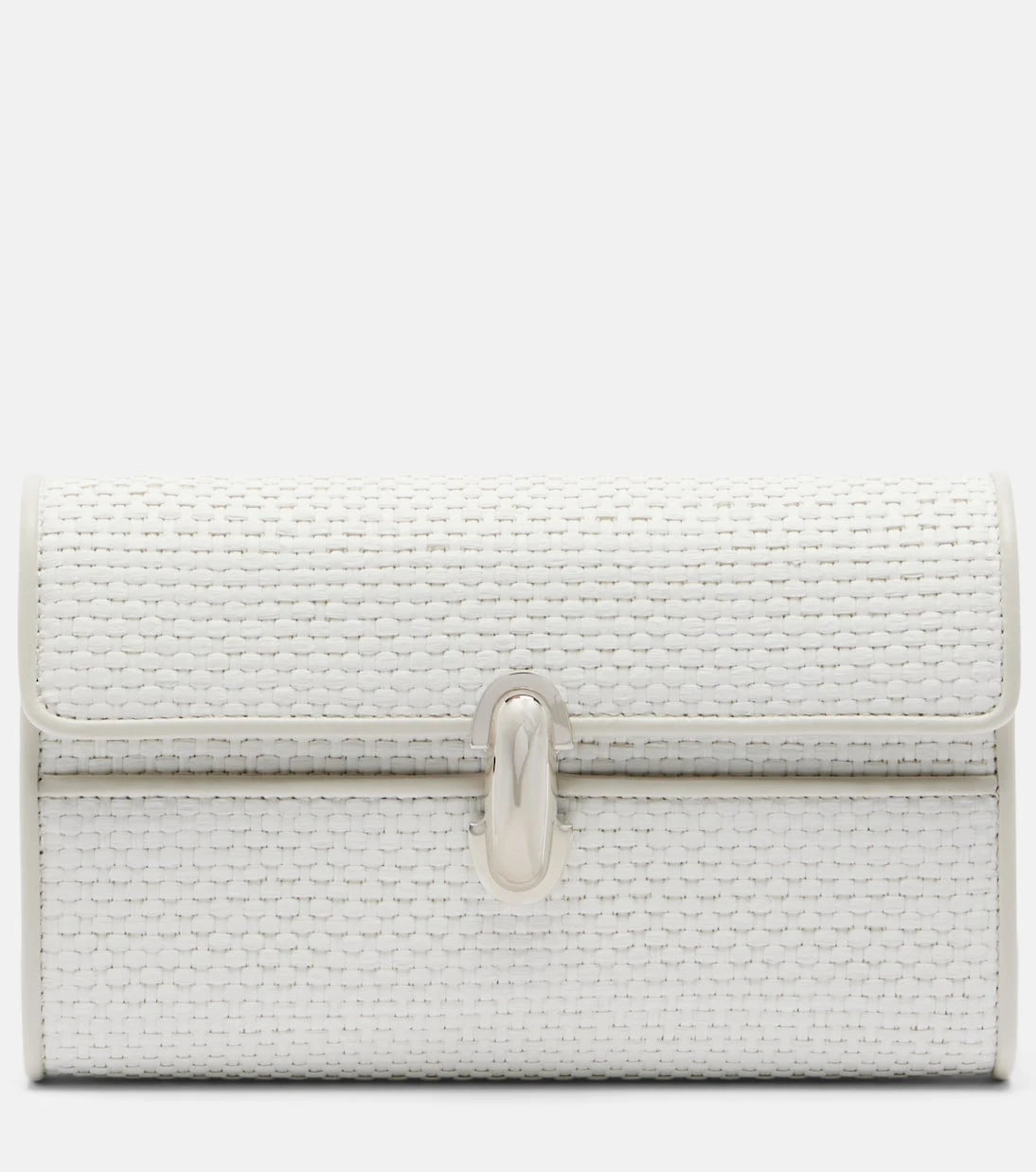 Savette - Symmetry Mini raffia crossbody bag