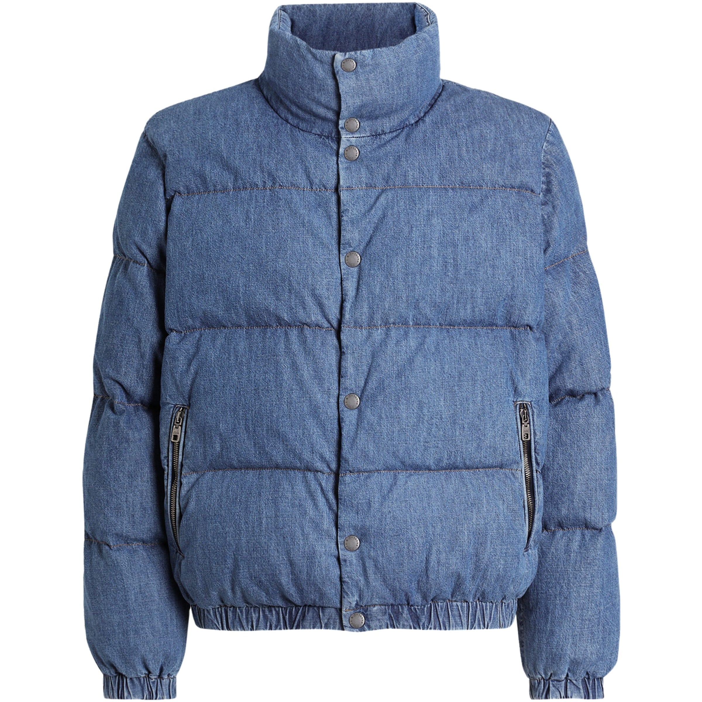 Multi Denim Padded Jacket