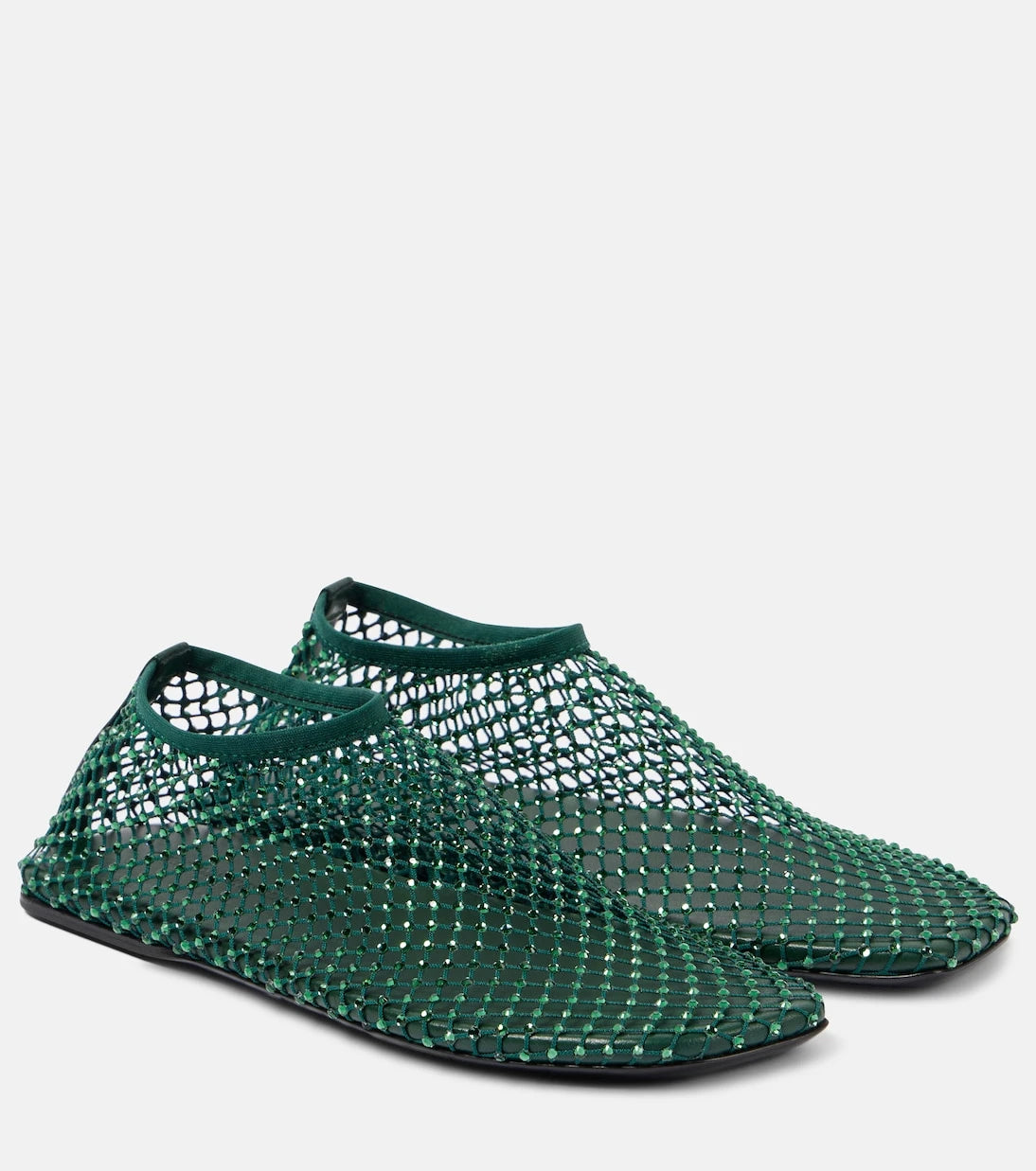 Christopher Esber - Minette crystal-embellished flats
