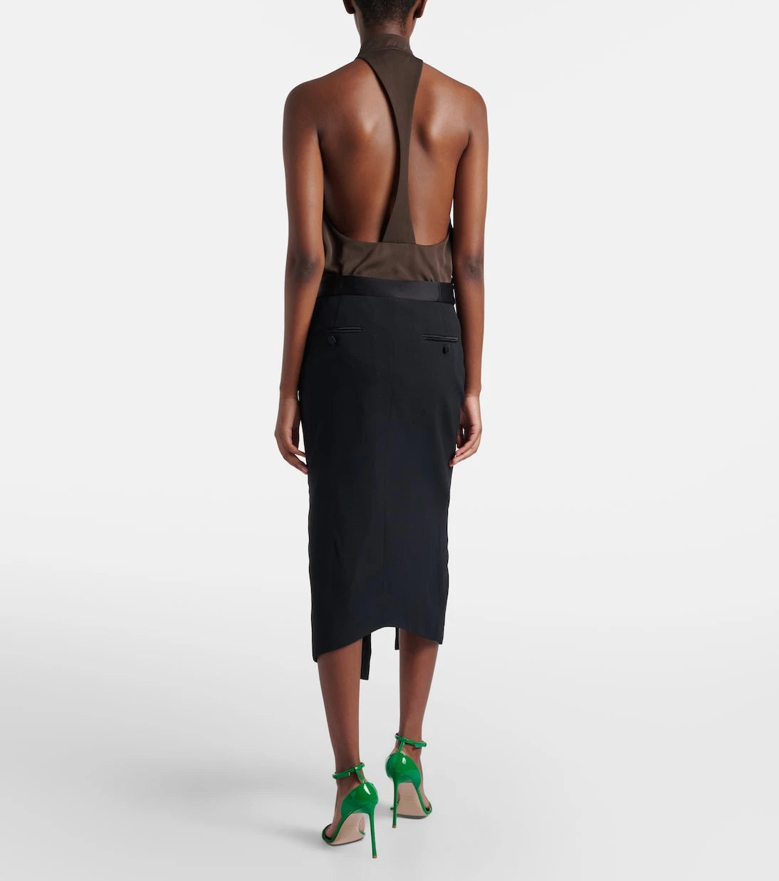 Tom Ford - Satin pencil skirt