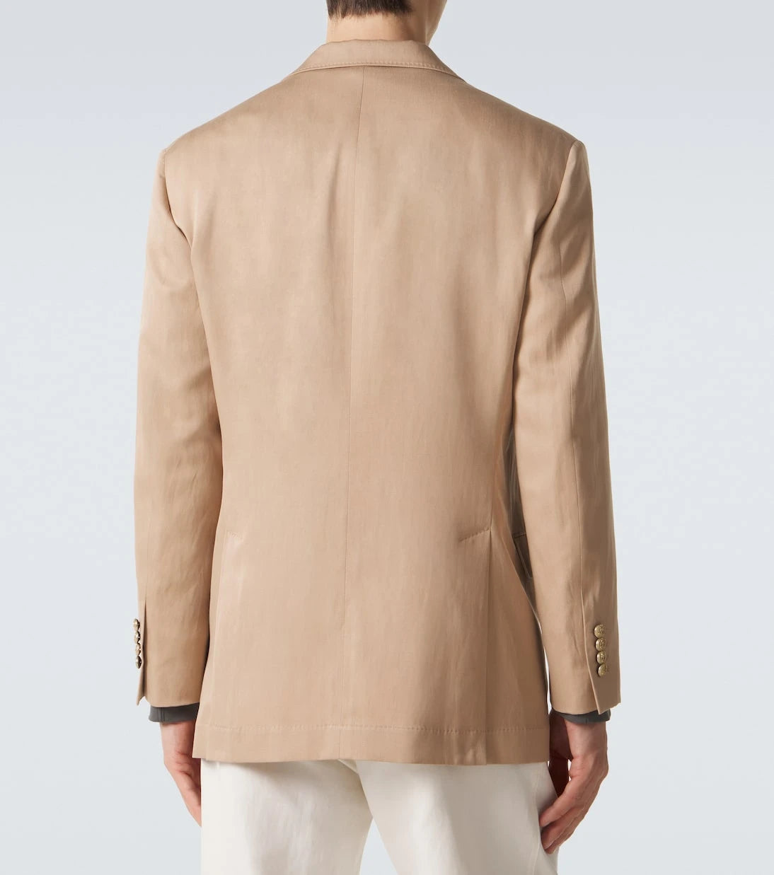 Brunello Cucinelli - Silk and linen blazer