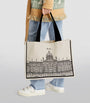 Large Harrods Outline Tote Bag