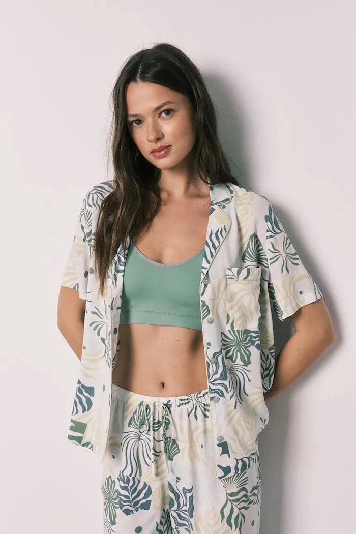 women'secret iki parçalı kadın viskon pijama