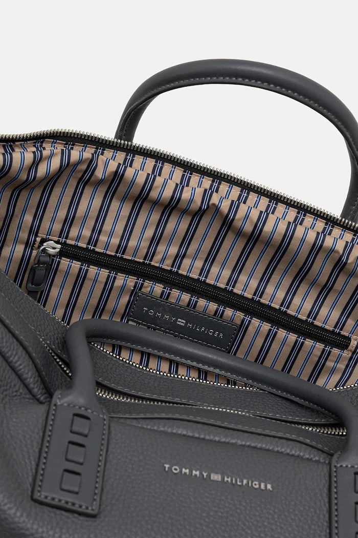 Кожена чанта Tommy Hilfiger