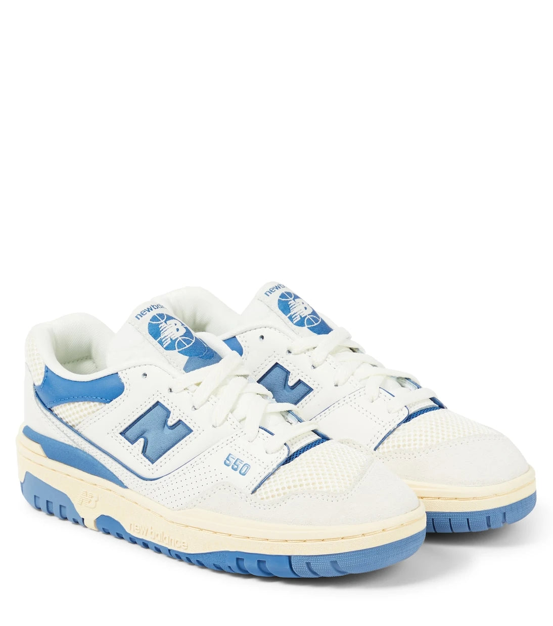 New Balance Kids - 550 leather sneakers