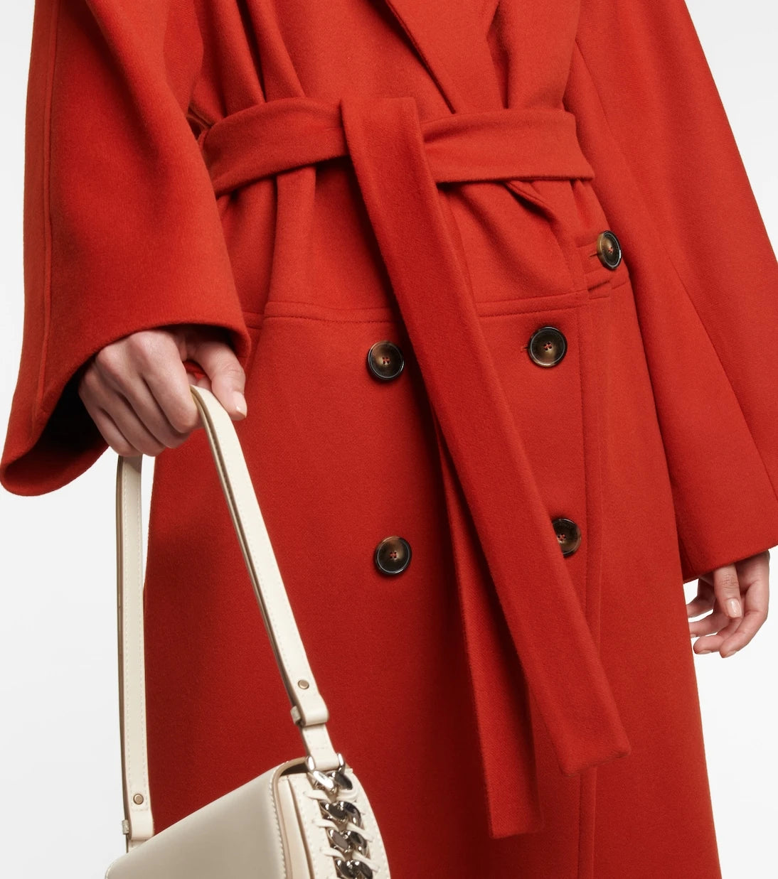Stella McCartney - Belted wool coat