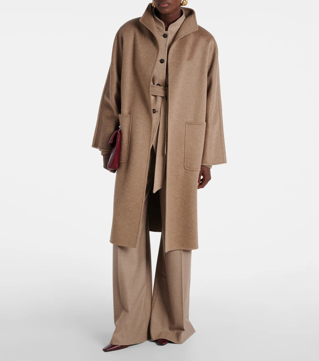 Max Mara - Lilia cashmere wrap coat