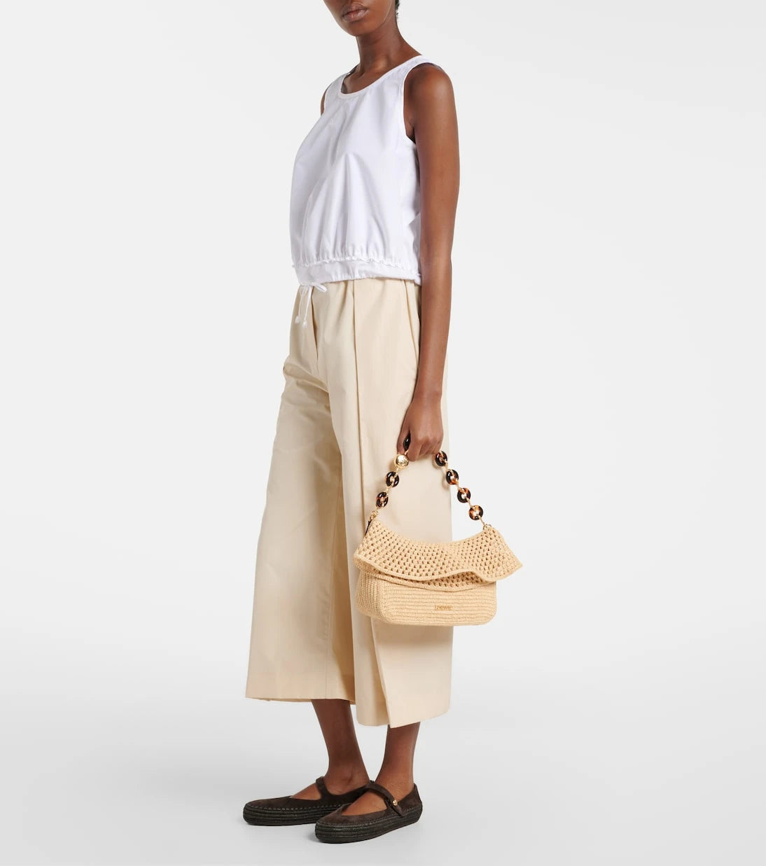 Loewe - حقيبة كتف متوسطة "أولا" من مجموعة "بولاز إيبيزا"